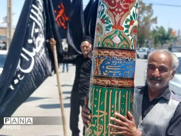 هم‌نوایی نسل‌ها در دسته‌های عزاداری امام حسین(ع) 