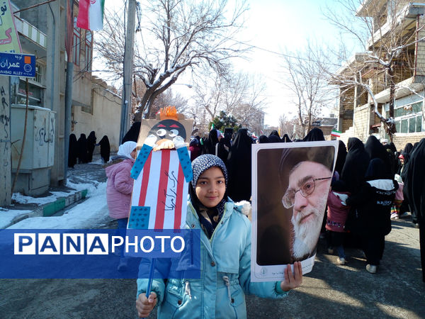 راهپیمایی 22 بهمن در قم -1