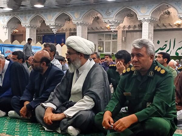 گرامیداشت اولین سالگرد شهادت سیدحسن نصرالله در امام زاده سید حمزه (ع) کاشمر 
