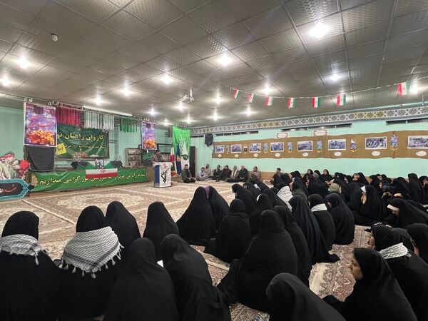 حضور دانش آموزان سملقان در راهیان نور