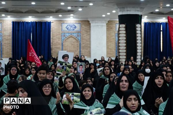 آیین گرامیداشت شهادت رهبر شهید انقلاب و خانواده در باقرشهر 