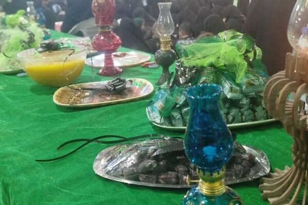 دختران سمنانی «یا رقیه(س)» ‌گویان، روایت عاشورا را از نو خواندند+فیلم و عکس