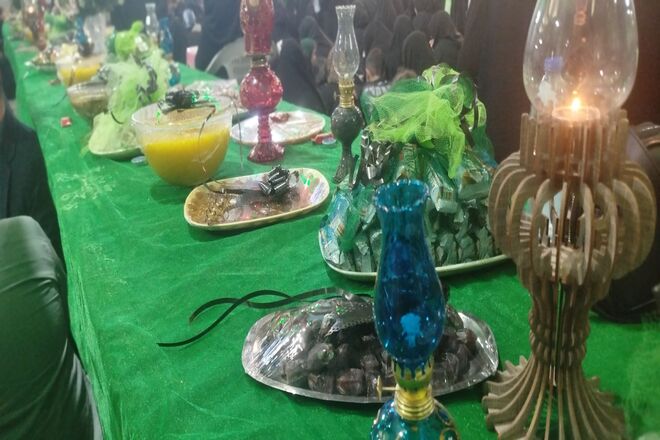 دختران سمنانی «یا رقیه(س)» ‌گویان، روایت عاشورا را از نو خواندند+فیلم و عکس