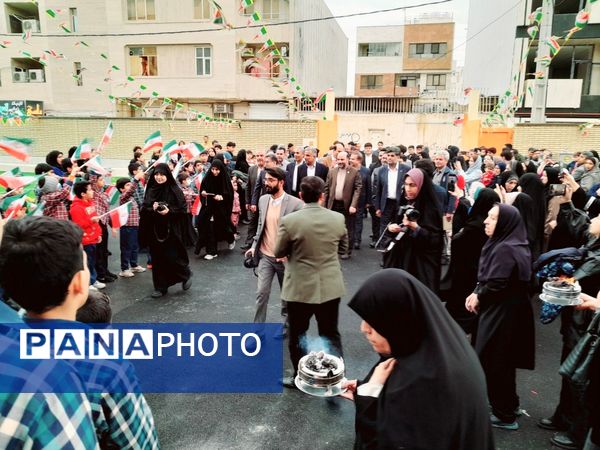 افتتاح مدرسه  ۱۲ کلاسه فروغی بسطامی در بوشهر