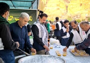 پیاده روی ولایت به مناسبت شهادت امام رضا علیه السلام در شهرستان جم
