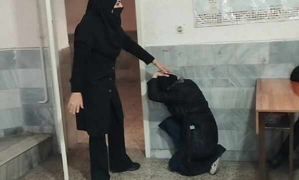 آمادگی پیش از مانور زلزله در هنرستان کاردانش حافظ 
