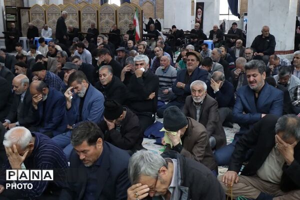 گرامیداشت اربعین رهبر شهید انقلاب و شهدای جنگ رمضان در نماز جمعه باقرشهر و کهریزک 