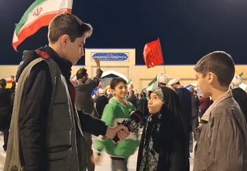 اجتماع مردم عزادار قم در آستان مقدس موسی مبرقع(ع)