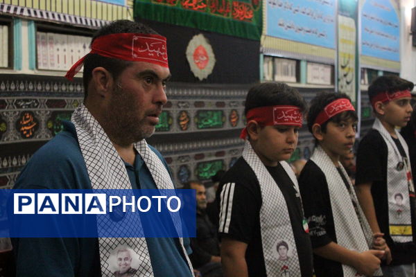 سوگواره احلی من العسل در گلوگاه 