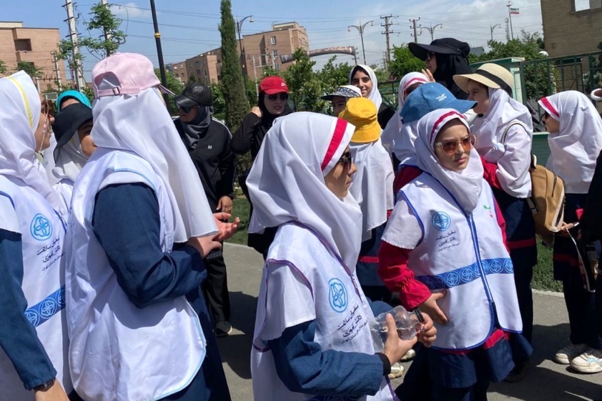 از آموزش آنلاین تا جاده سلامت؛ تدبیر مدیر مدرسه صابران یک برای بازگشت نشاط و سلامت به دانش‌آموزان