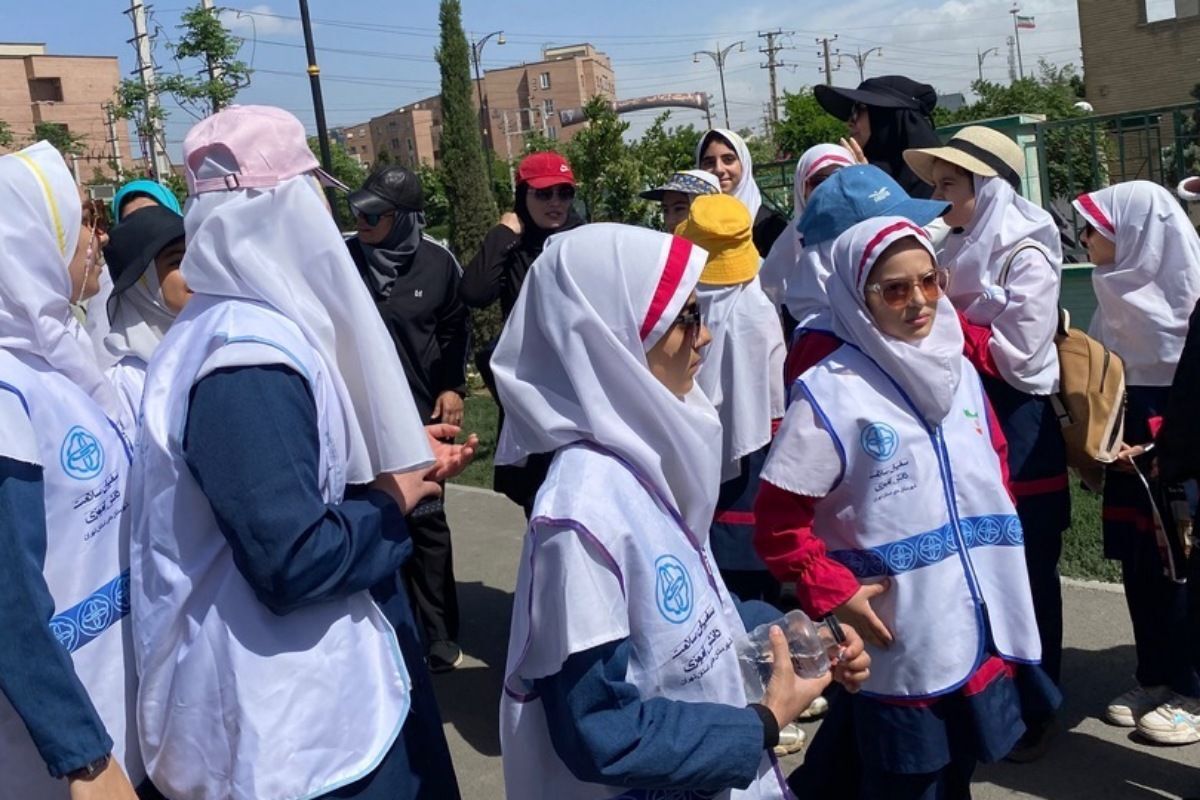 از آموزش آنلاین تا جاده سلامت؛ تدبیر مدیر مدرسه صابران یک برای بازگشت نشاط و سلامت به دانش‌آموزان