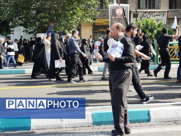 وداع با سید الشهدا خدمت