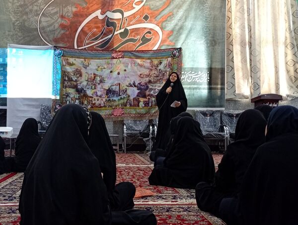 آیین سوگواری دهه فاطمیه در خلیل آباد