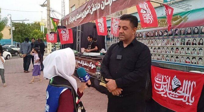 موکب «عشاق‌الحسین(ع)» جلوه‌ای از مسئولیت‌پذیری دانش‌آموزان بود