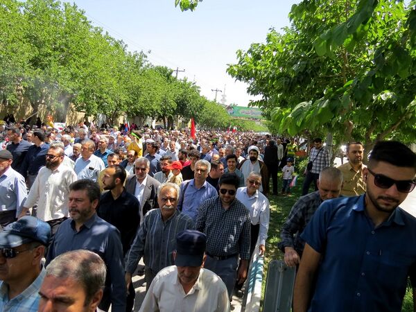 برگزاری راهپیمایی جمعه‌های خشم در بجنورد