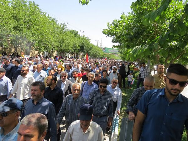 برگزاری راهپیمایی جمعه‌های خشم در بجنورد