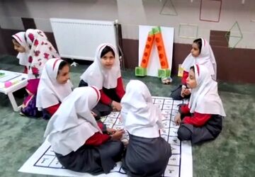 افتتاح اتاق بازی و یادگیری در مدرسه نجمه ناحیه یک شهرری
