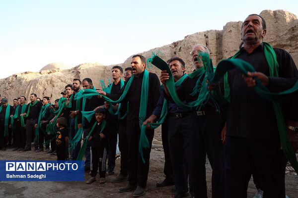 آیین سنتی «زارخاک» در روستای قورتان