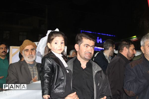 جلوه هایی از حضور باشکوه مردم آشخانه در راهپیمایی