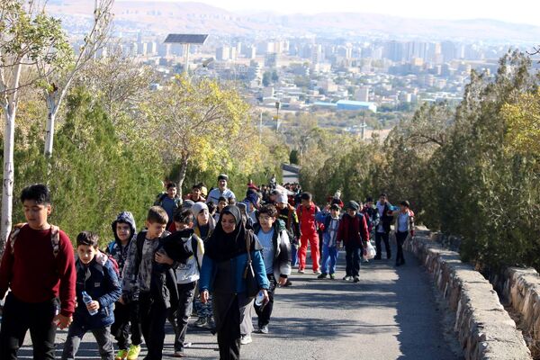 همایش کوه‌روی دانش‌آموزان پسر نواحی پنجگانه تبریز