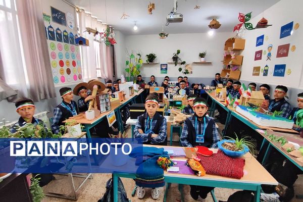 افتتاحیه طرح جابربن حیان در دبستان امام‌حسن مجتبی(ع) رودهن 