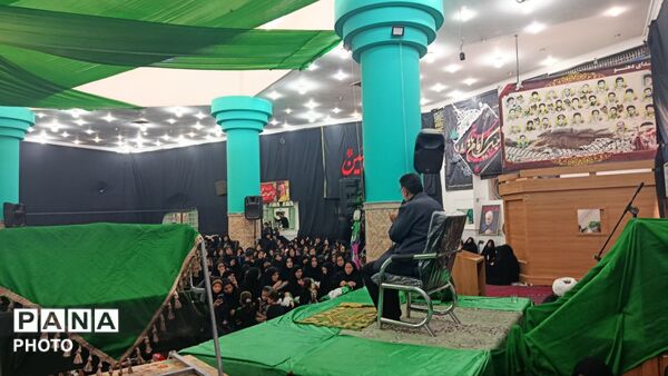 مراسم عزاداری شش ماه ابا عبدالله الحسین ( ع) در مهدیه روستای دهنو خلیل آباد  