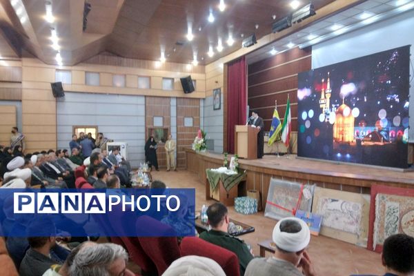 مراسم تکریم و معارفه فرمانده سپاه ناحیه مقاومت بسیج حضرت عبدالعظیم (ع) شهرستان ری