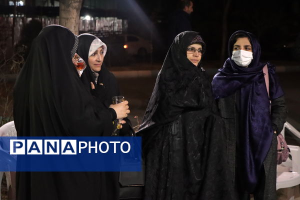 پذیرایی نوجوانان سید مرکز سلاله از منتظران ظهور در ایام فرخنده نیمه شعبان