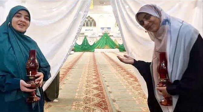 لحظه ورود بچه‌های آسمان به خانه خدا
