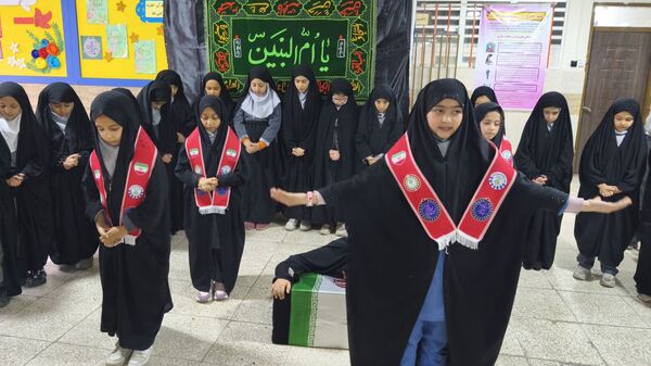 ایستگاه صلواتی در دبستان شهید غیور اصلی