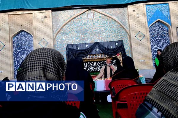 هیات دانش‌آموزی مجموعه تربیت علوی، میزبان شهید گمنام