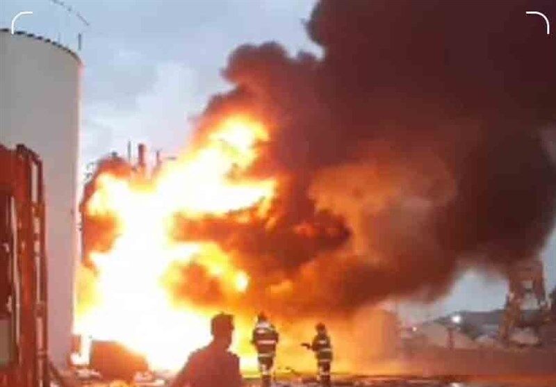 افزایش مصدومان حادثه آتش‌سوزی گرمسار به ۱۰ نفر
