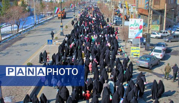 راهپیمایی 22 بهمن در اشتهارد