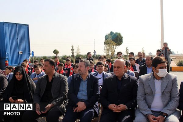 آیین خشت گذاری هنرستان فنی و حرفه ای و کار و دانش در چهاردانگه