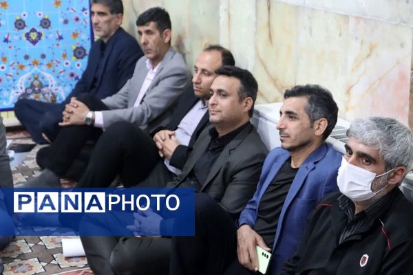 مراسم بزرگداشت شهدای خدمت در منطقه 6 تهران