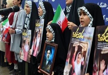 اعلام همبستگی دانش آموزان و فرهنگیان با آسیب دیدگان جنگ رمضان