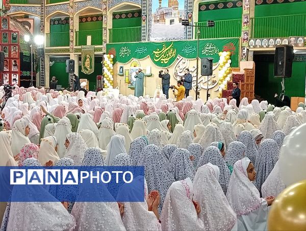 آیین زیبای جشن تکلیف دختران یزدی در حسینیه محمود آباد
