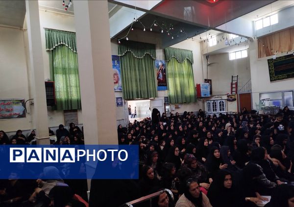 مراسم ظهر تاسوعا حسینی در مسجد شهدای گمنام 