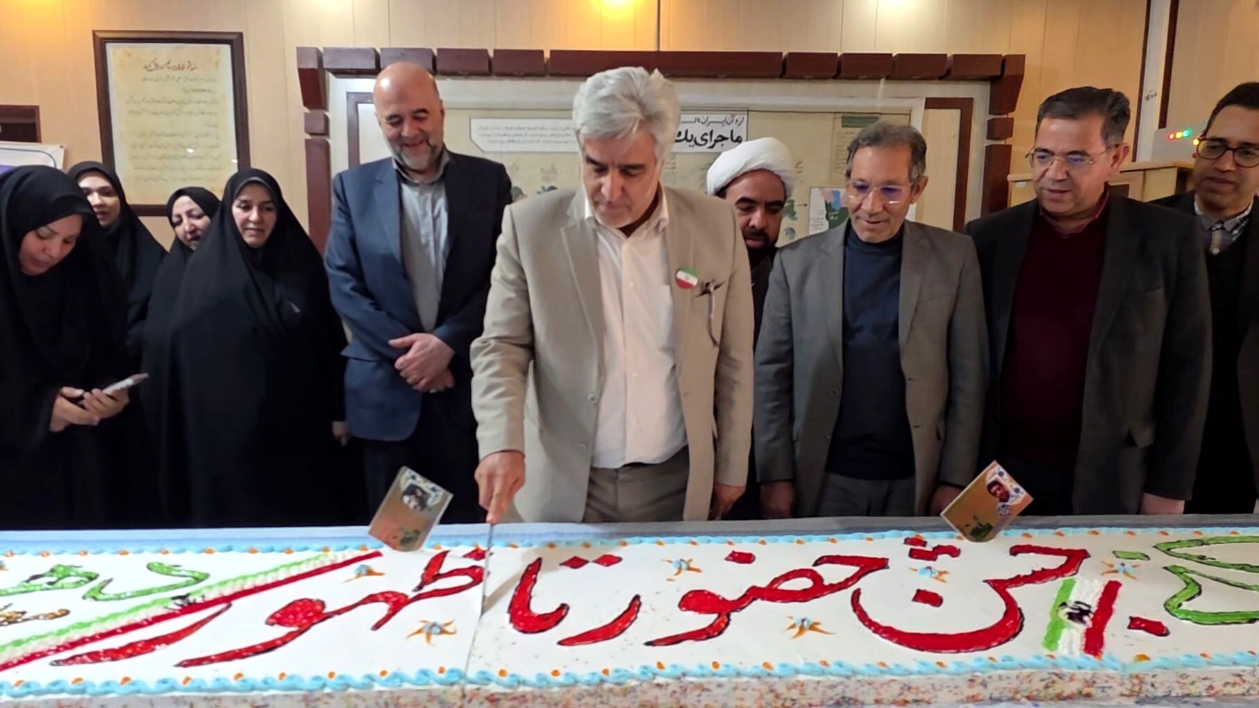 جشن حضور تا ظهوردر مدرسه مصلی نژاد
