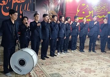 عطر سوگ حسینی در اداره‌کل آموزش و پرورش فارس