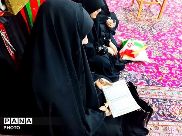 مراسم شب سوم محرم در مسجد جامع حجت بن الحسن العسکری (عج)فردیس