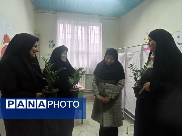 افتتاحیه اتاق بهداشت در دبستان شهید ترابی