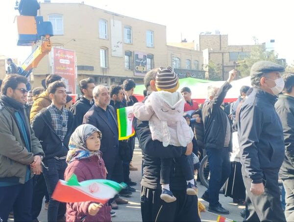 راهپیمایی با شکوه مردم دارالمومنین کاشان 