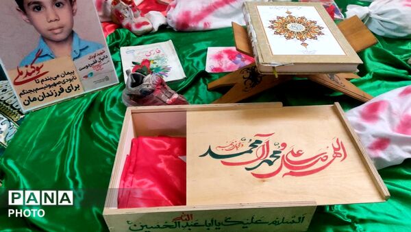 مراسم شیر خوارگان حسینی در مسجد حضرت علی علیه السلام 