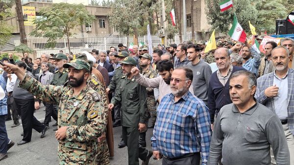  راهپیمایی ۱۳آبان در شهرستان ورامین