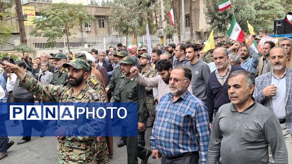  راهپیمایی ۱۳آبان در شهرستان ورامین