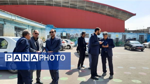 بازدید مدیر کل استان خراسان رضوی  از ستاد اسکان فرهنگیان ثامن 2