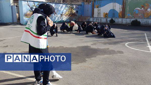 مانور زلزله؛ تمرینی برای زندگی