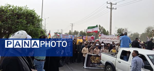 برگزاری راهپیمایی سیزدهم آبان ماه در بندرعباس