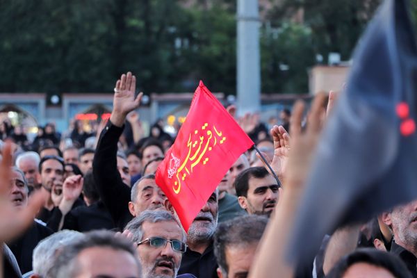 اجتماع دسته‌‌های عزاداری حسینی تبریز